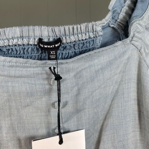 Short Denim Dress - Picture 3 of 3